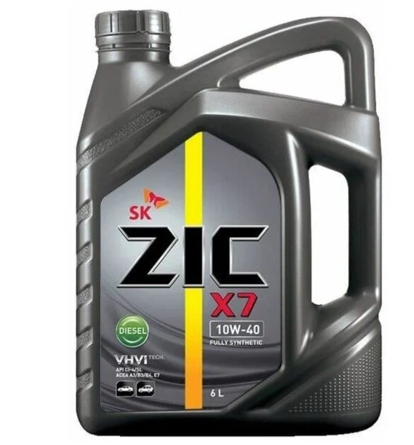 ZIC X7 10W40 Diesel 4л (синтетика)