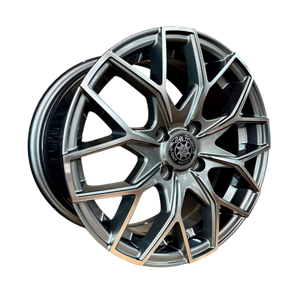 диски VIVE JT091B 6,5xR15 4x100 73,1 40 GRAY_MACHINE_FACE