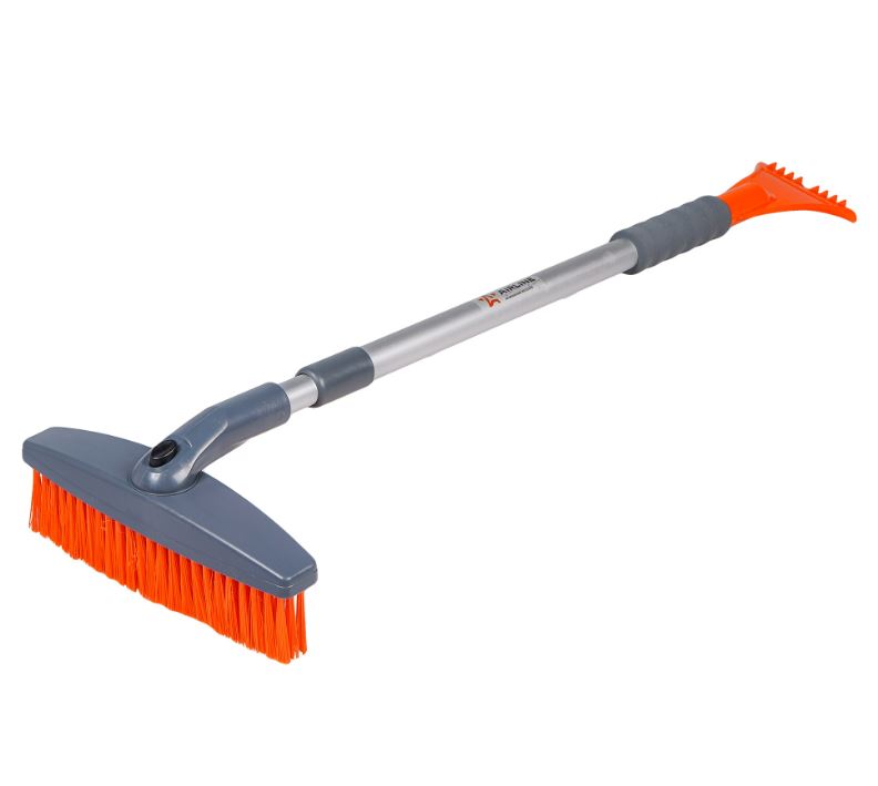 Щетка от снега со скребком 86/123см AIRLINE с телескоп.ручкой с поворотным механизмом AB-R-06