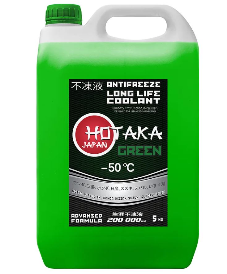 Антифриз Hotaka GREEN -45 4*5кг