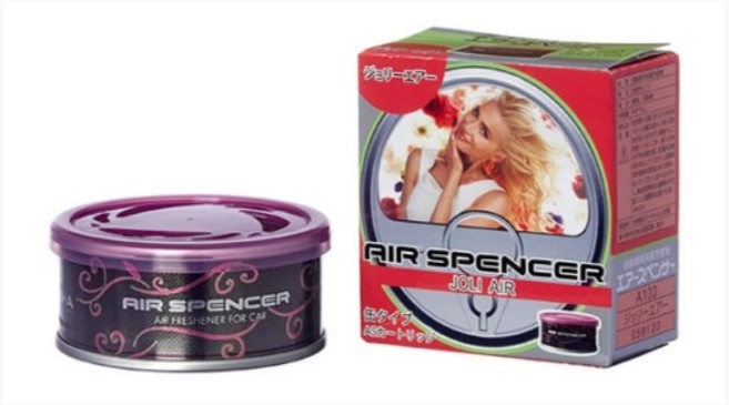 Ароматизатор на панель меловой EIKOSHA SPIRIT REFILL 40гр мет. банка JOLI AIR