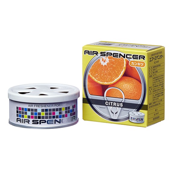 Ароматизатор на панель меловой EIKOSHA SPIRIT REFILL 40гр мет.банка CITRUS A-1