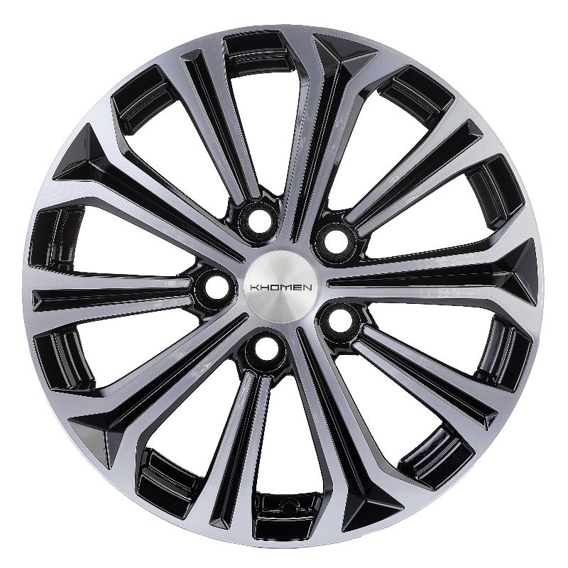 диски KHOMEN KHW1610 (16 ASX) 6,5xR16 5x114,3 67,1 46 BLACK-FP