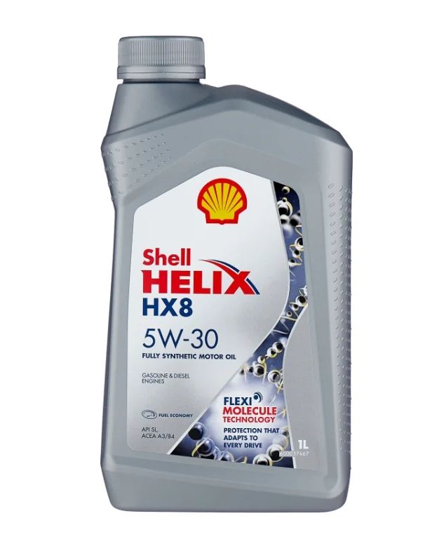 SHELL Helix HX8 5W30 A3/B4 1л, 550040462