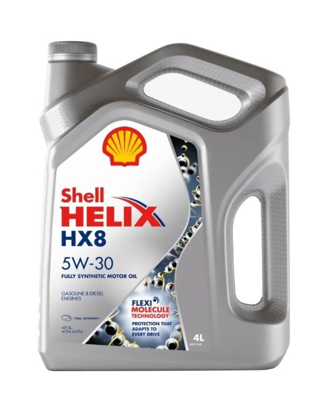 SHELL Helix HX8 5W30 A3/B4 4л, 550040542