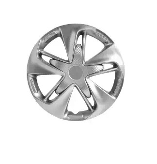 Колпаки R16 Супер Астра , серебр., карбон, компл. 2 шт., AWCC-16-01