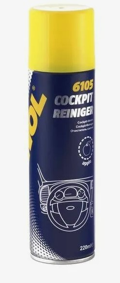 Очиститель приборной панели MANNOL 220мл лимон 2209